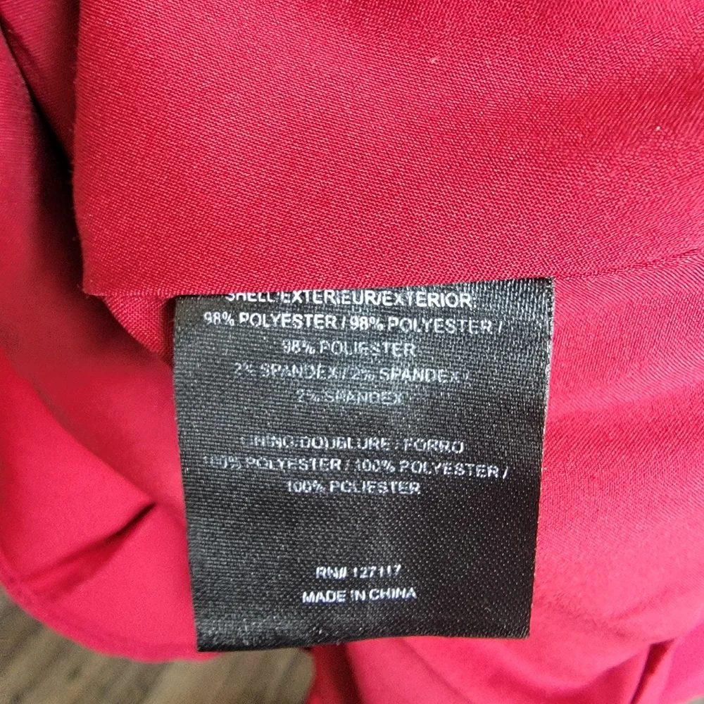 Badgley Mischka Ruby One Shoulder Gown - Picture 9 of 9